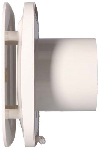 Supra 125 B - Badkamer ventilator Ø125 190m³/h - kunststof zwart